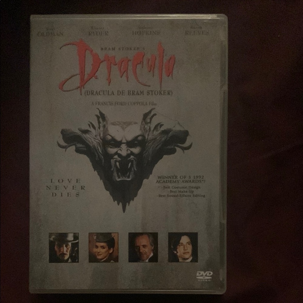 Bram Stoker's Dracula DVD